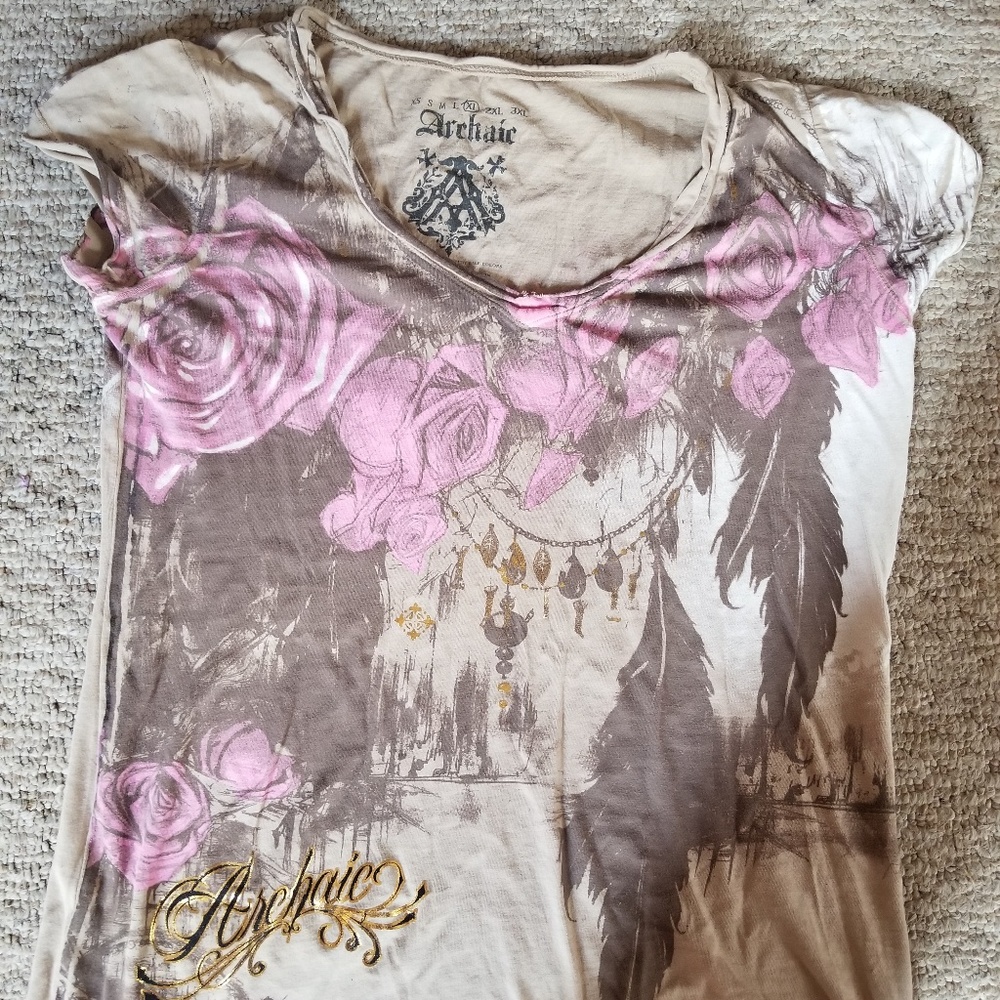 Archaic by affliction  women's shirt size xl